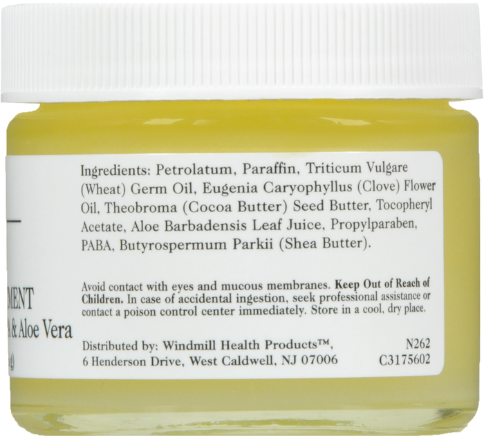 WINDMILL VITAMIN E PABA ALOE OINTMENT ONT 2OZ