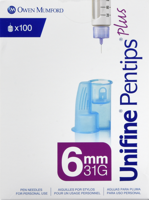 Unifine Pentips Plus 6mmx31g 100ct