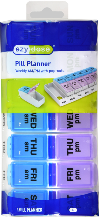 Ezy Dose Pill Planner Travel 7 Day AM/PM API