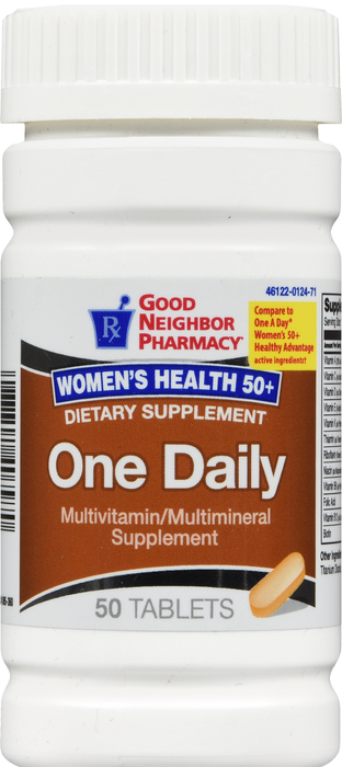 Good Neighbor Pharmacy One Daily Women's 50+ Tablets 50ct