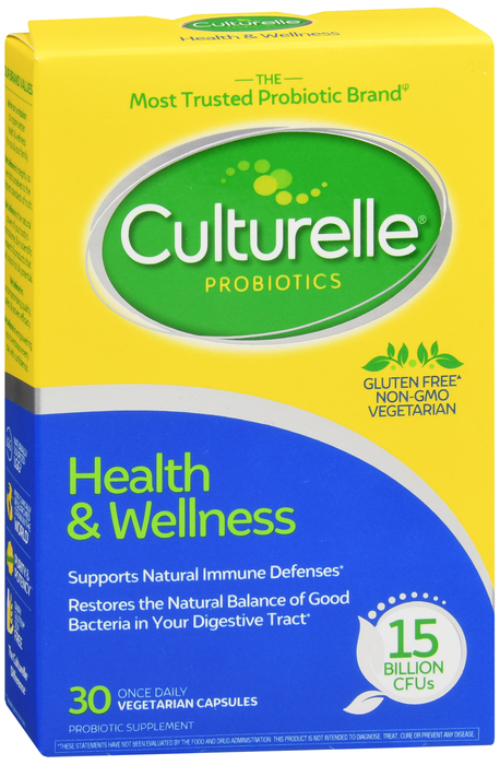 Culturelle Probiotic Supplement Capsules 30ct