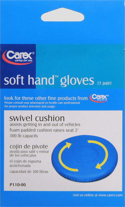 Gloves Soft Hand Cotton XL 1pr Carex