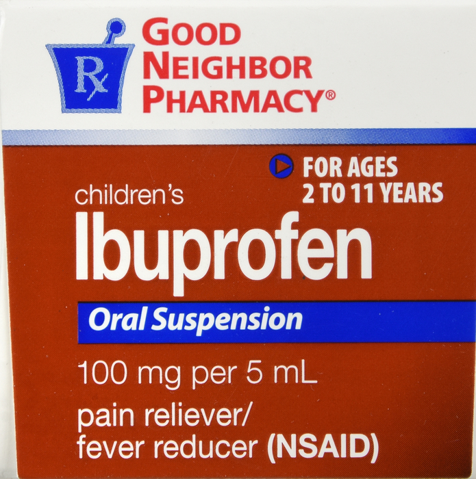 Good Neighbor Pharmacy Children's Ibuprofen 100mg Liquid Berry 8oz