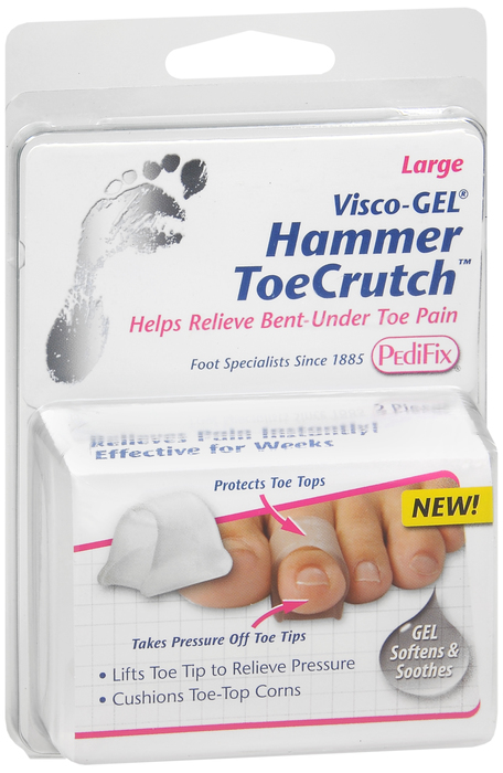 PEDIFIX HAMMER TOECRUTCH VISCO L DS