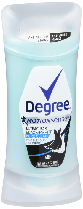 DEGREE WMN BLK&WHT PURE CLN DEO 2.6OZ