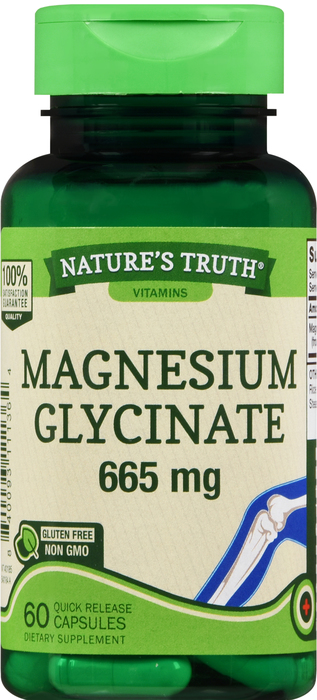 MAGNESIUM GLYCINATE CAP 665MG 60CT NT