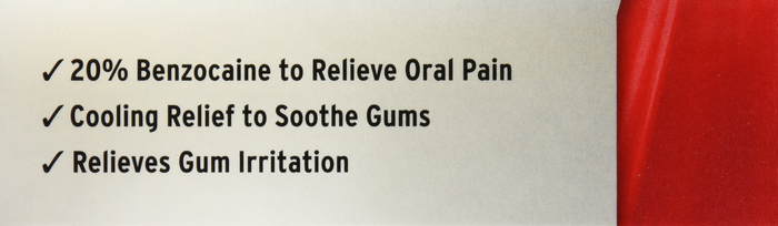 ORAJEL 3X MEDICATED ORAL PAIN GEL 0.25OZ