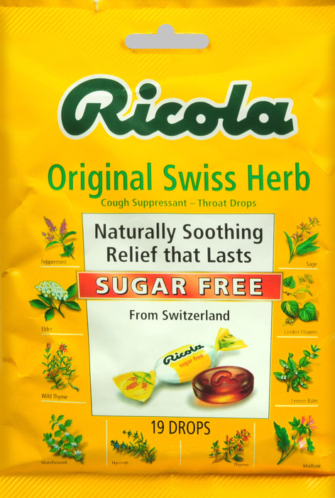 Ricola Mountain Herb Sugar-Free Lozenges 19ct