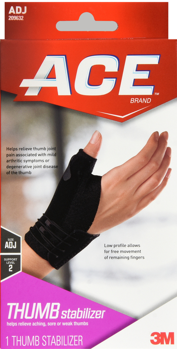 Ace Deluxe Thumb Stabilizer Adjustable 1ct