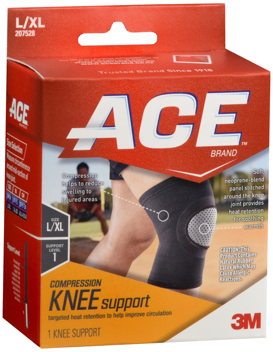 ACE KNEE SUPPORT LARGE/XLARGE