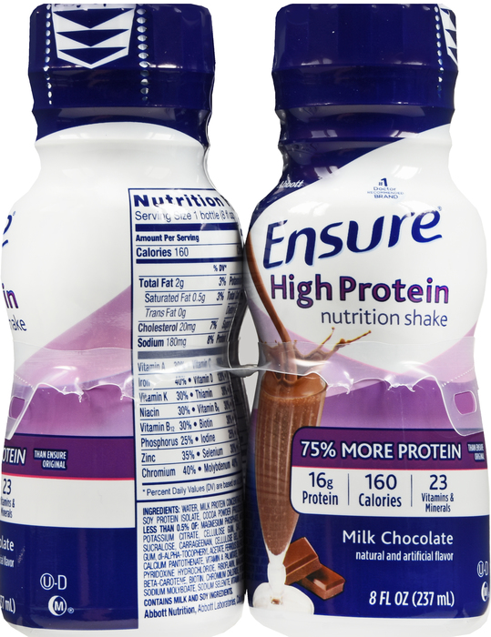 Ensure Active High Protein Nutrition Shake 8oz Milk Chocolate 6ct