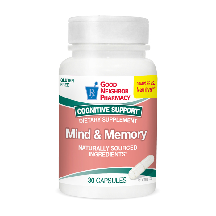 Good Neighbor Pharmacy Mind & Memory Brain Support Capsules 30ct