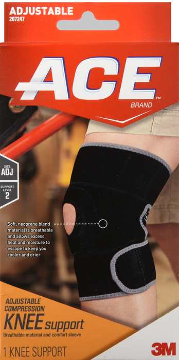 ACE Compression Knee Support Brace Adjustable 1ct