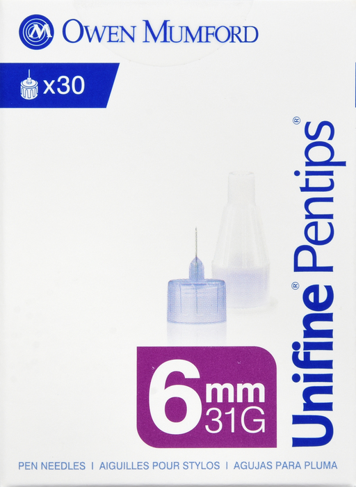 Unifine Pentips 6mmx31g 30ct