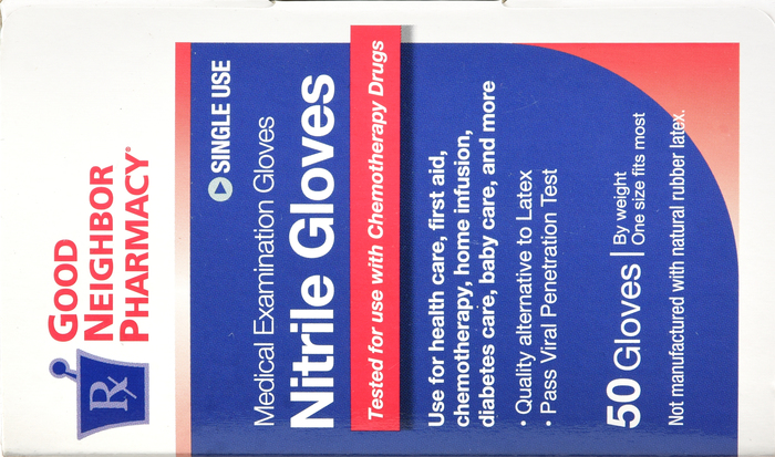 Good Neighbor Pharmacy Nitrile Gloves 50ct