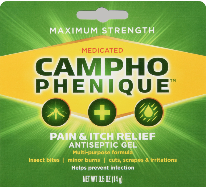 CAMPHO PHENIQUE ANTISEPTIC GEL 0.5OZ