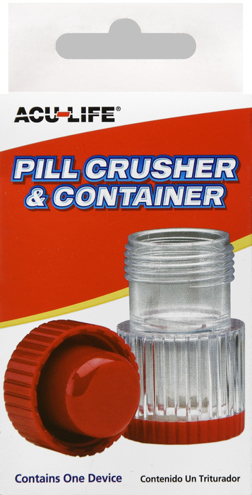 ACU-LIFE Pill Crusher & Container 1ct