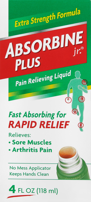 Absorbine Jr Pain Relieving Liquid 4oz