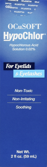 Ocusoft Eyelid & Eyelash HypoChlor Solution 2oz