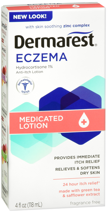 Dermarest Lotion Eczema Medicated 4oz