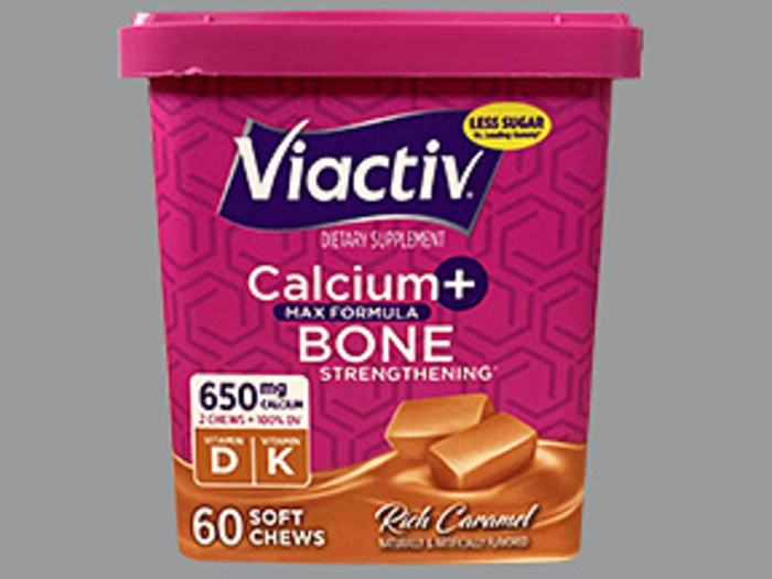 Viactiv Calcium Plus D Caramel Soft Chews 60ct