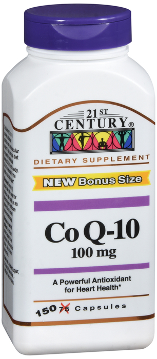 21st Century Co Q-10 100mg Capsules 150ct