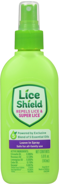 Lice Shield Leave In Spray 5oz