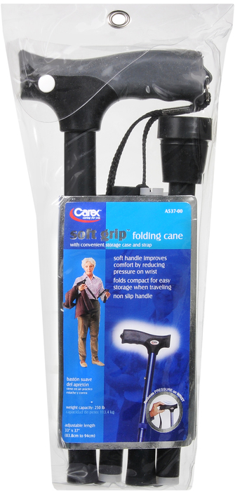 Cane Derby Soft Grip Black