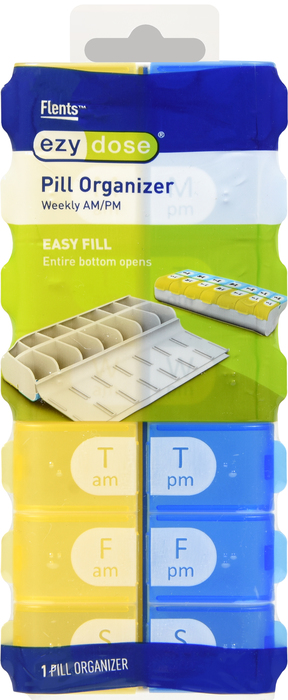 Ezy Dose Pill Organizer 67705 Weekly AM/PM XL