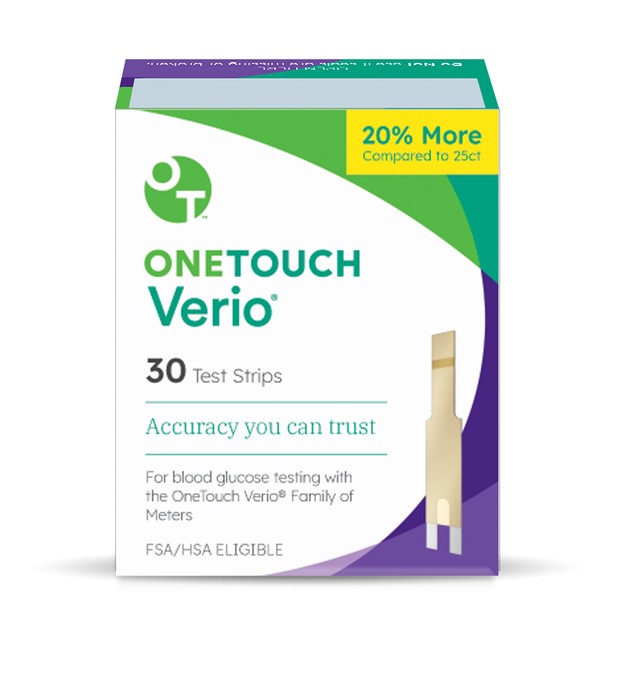 OneTouch Verio Test Strips 30ct