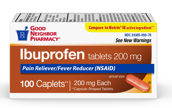 Good Neighbor Pharmacy Ibuprofen 200mg Caplets 100ct