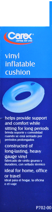 Carex Vinyl Inflatable Cushion 1ct