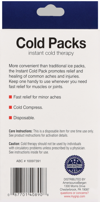 Good Neighbor Pharmacy Cold Pack Instant Cold Therapy 2ct