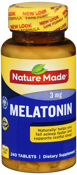 Nature Made Melatonin Tablet 240ct