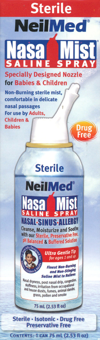 NASAMIST ISOTONIC SALINE SPRAY 75ML