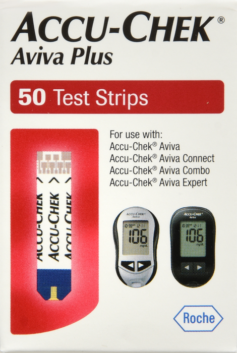 Accu-Chek Aviva Plus Test Strips50ct