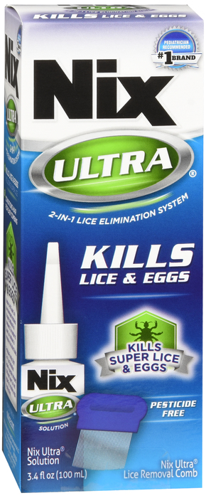 Nix Ultra 2-in-1 Lice Treatment 3.4oz