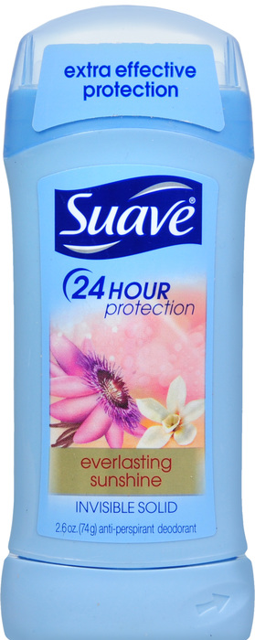 SUAVE ANTIPERSPIRANT INVISIBLE SOLID EVERLAST SUN 2.6OZ