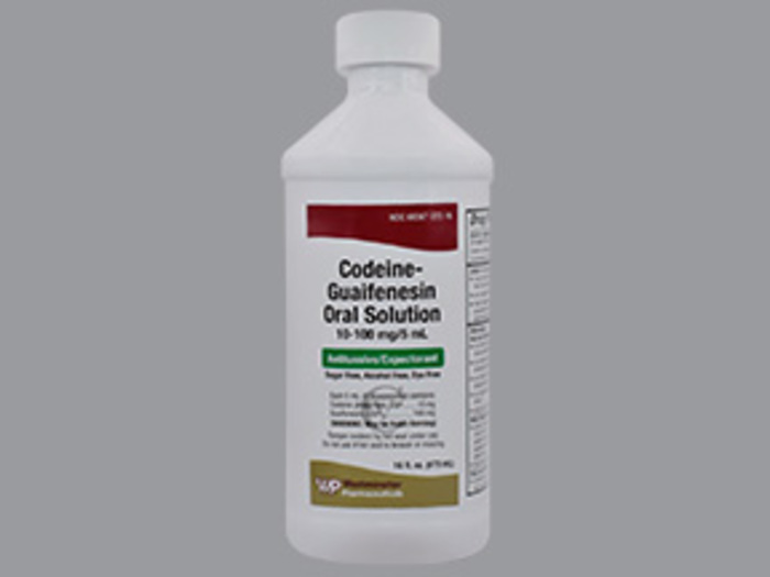 CODEINE-GUAIFENE 10-100MG-5ML SOL 473 ML