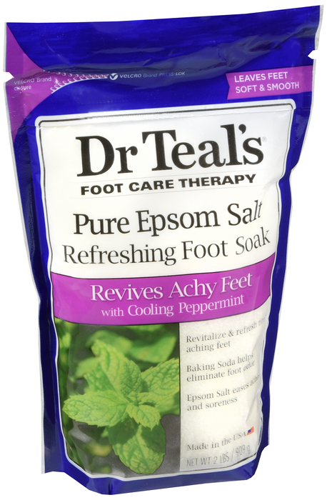 Dr. Teal's Cooling Peppermint Pure Epsom Salt Foot Soak 32oz