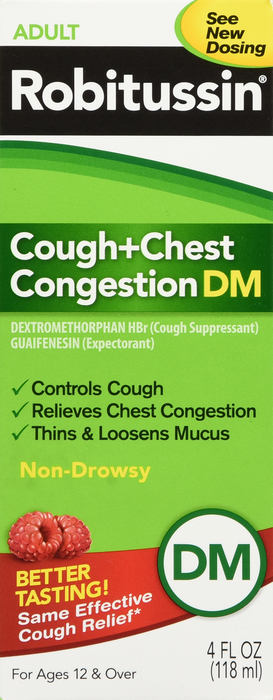 Robitussin DM Cough+Chest Congestion DM Liquid 4oz