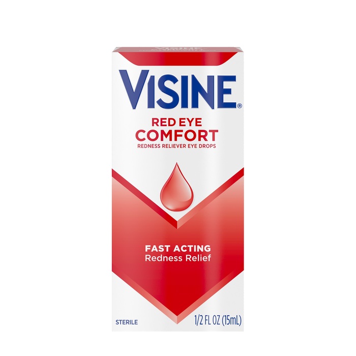 Visine Red Eye Comfort Redness Relief Eye Drops 0.5oz