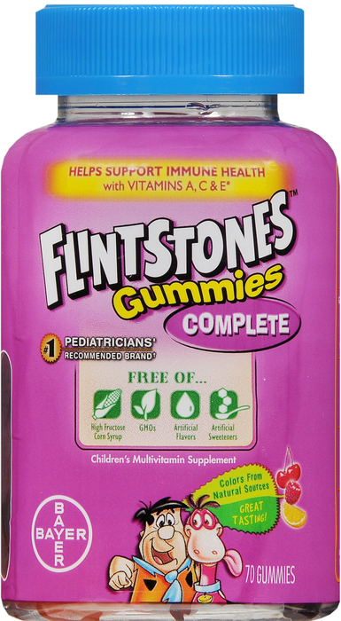 Flintstones Complete Multivitamin Gummies 70ct