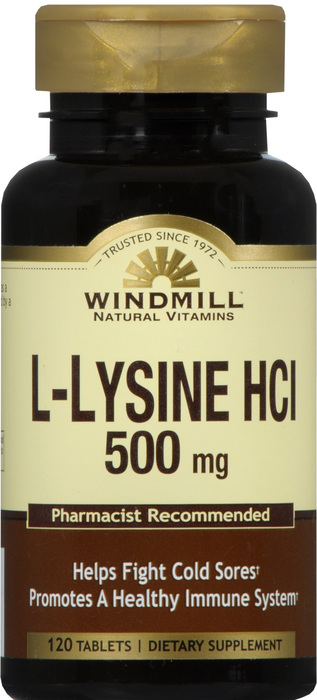 L-LYSINE 500MG HCI TABLET 120CT WINDML