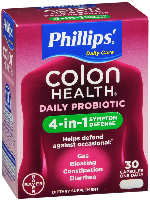 Phillips Colon Health Daily Probiotic Capsules 30ct