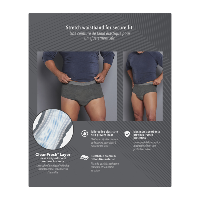 Depend Real-Fit Underwear That Protects Maximum Absorbency Large/XL 12ct