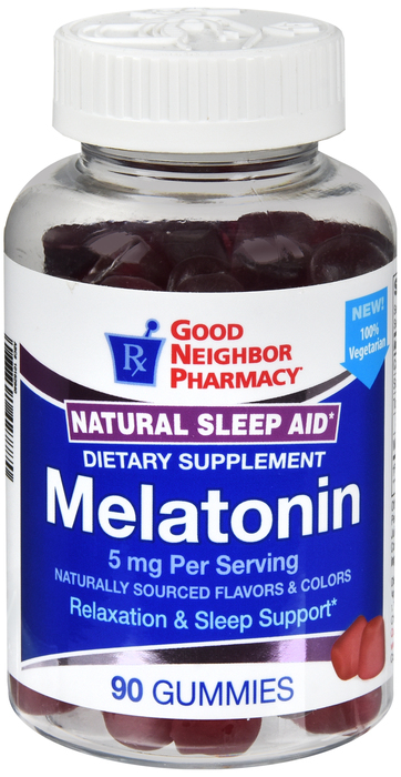 Good Neighbor Pharmacy Melatonin 5mg Gummies 90ct