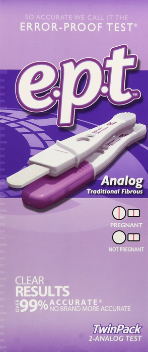 EPT Analog Pregnancy Tests 2ct