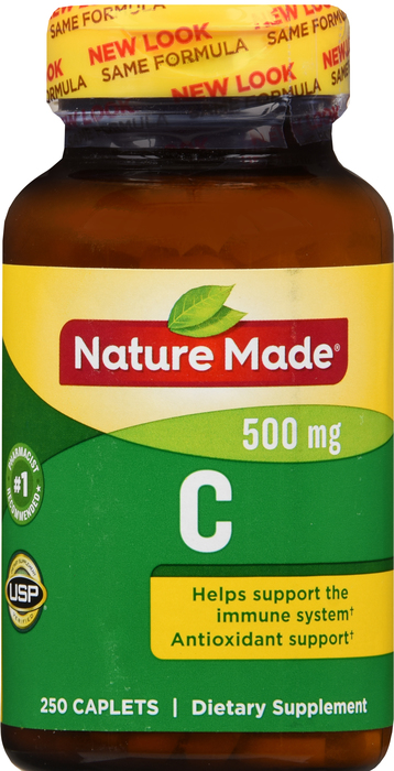 Nature Made VIT C 500MG TABLET 250ct