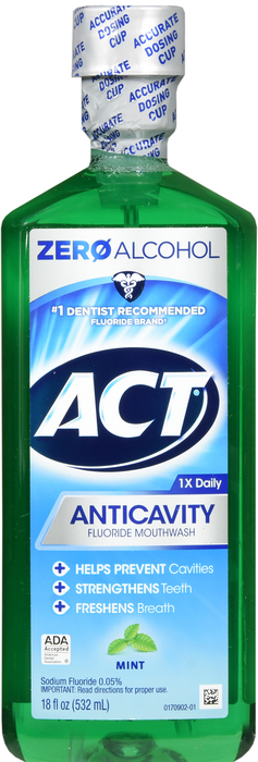 ACT Anti-Cavity Mint Rinse 18oz